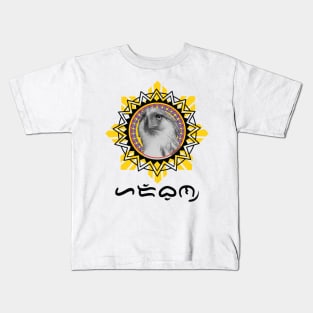 Philippine Sun / Eagle - Baybayin word Haribon (King of birds) Kids T-Shirt